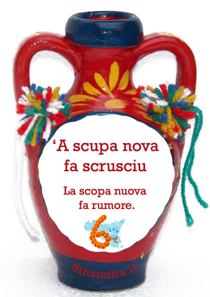 SCOPA NOVA FA SCRUSCIU………!!!