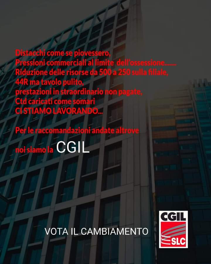 NOI SIAMO LA CGIL…..